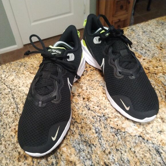 Nike Renew Ride Running Shoes Sneakers Black/Gray/Volt CD0311-007 Men's Sz 10.5 - Picture 3 of 12